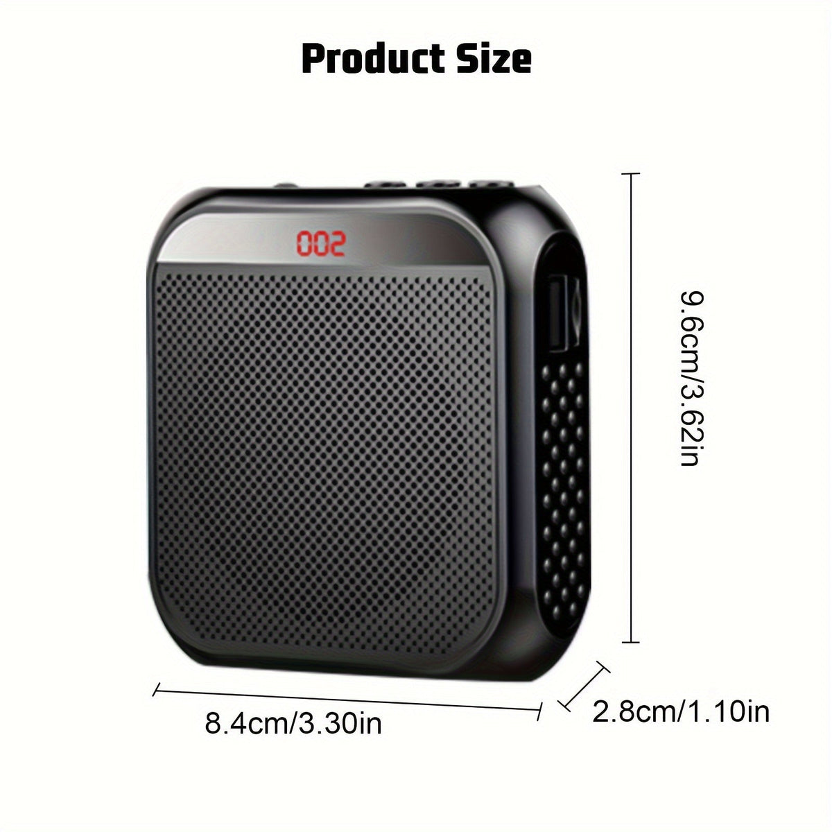 Portable Voice Amplifier with Headset Microphone - Audio & Video > Speakers > Bluetooth Speakers at Dealshubindia