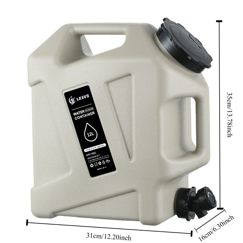 Outdoor Water Bucket with Spigot - Portable Showers & Privacy Enclosures at Dealshubindia