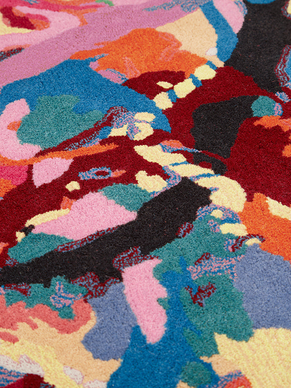 Hand Tufted Rug | Multicolor | Wool | Draplet by Rugfine