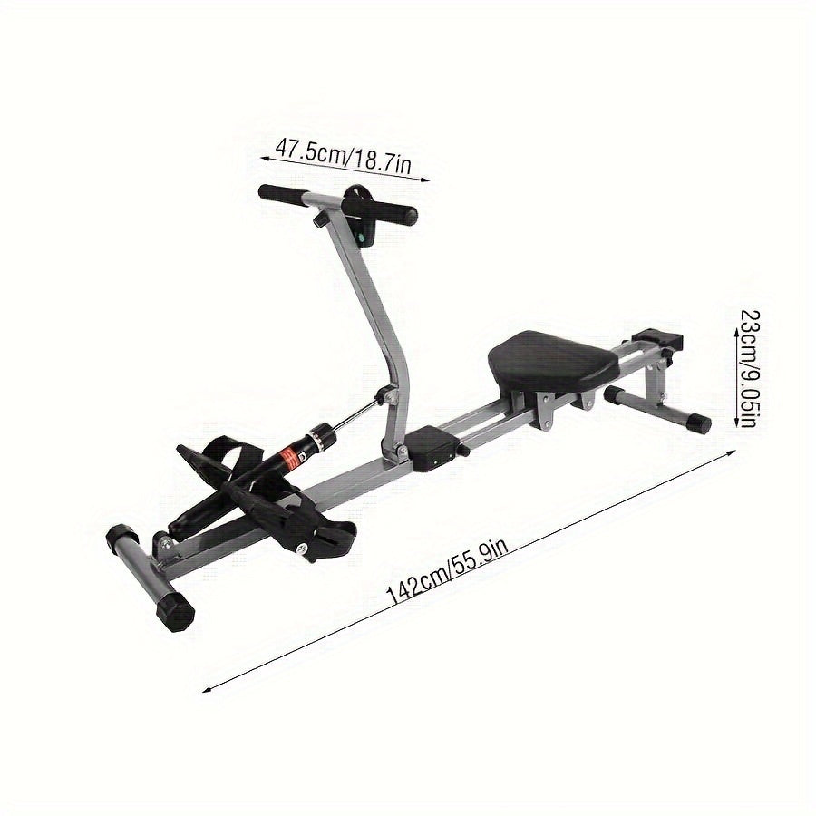 Hydraulic Rowing Machine for Home Fitness - Fitness, Health and Wellbeing > Gym Equipment at Dealshubindia