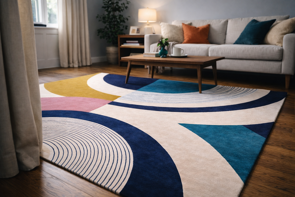 Hand Tufted Rug | Multicolor | Wool | Eclipse by Rugfine