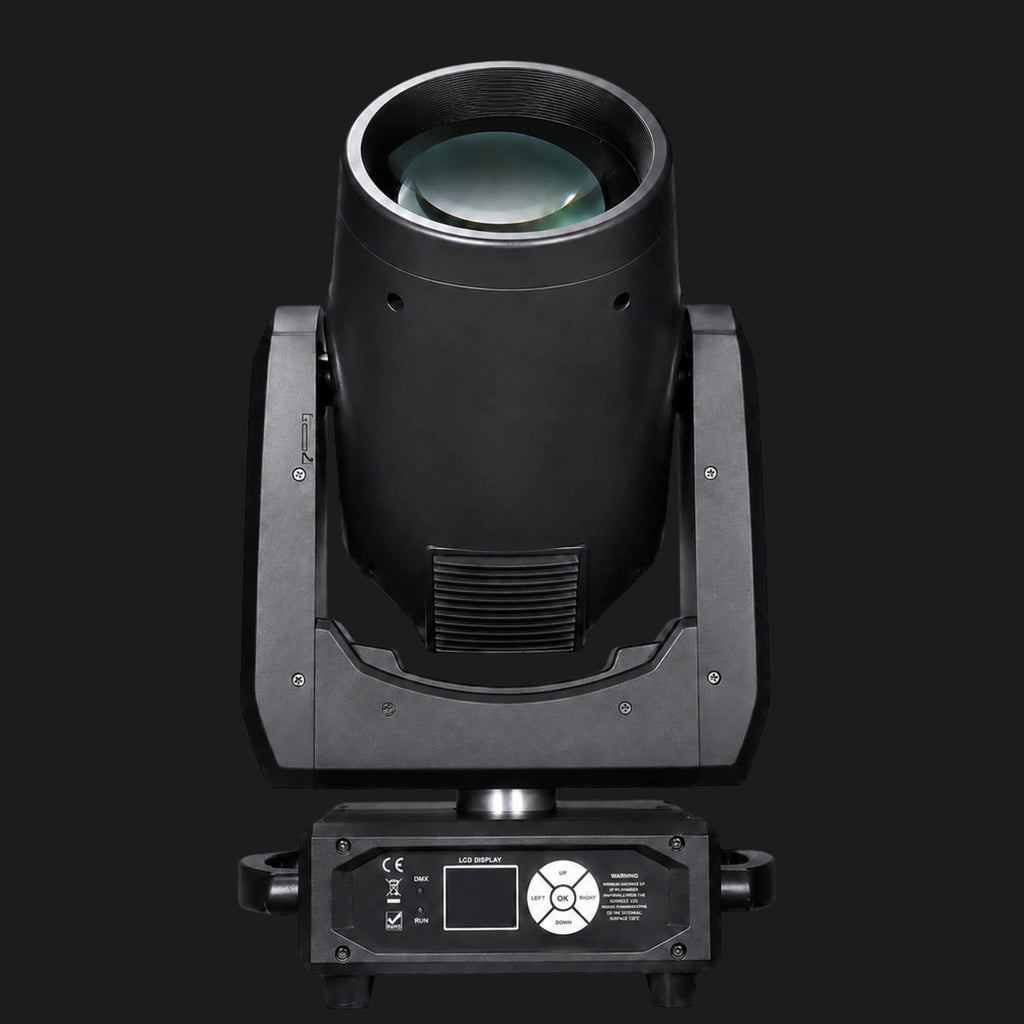 F19 18CH DMX Beam Moving Head Light 380W Dual Prism for Stage - Moving head lights at Dealshubindia
