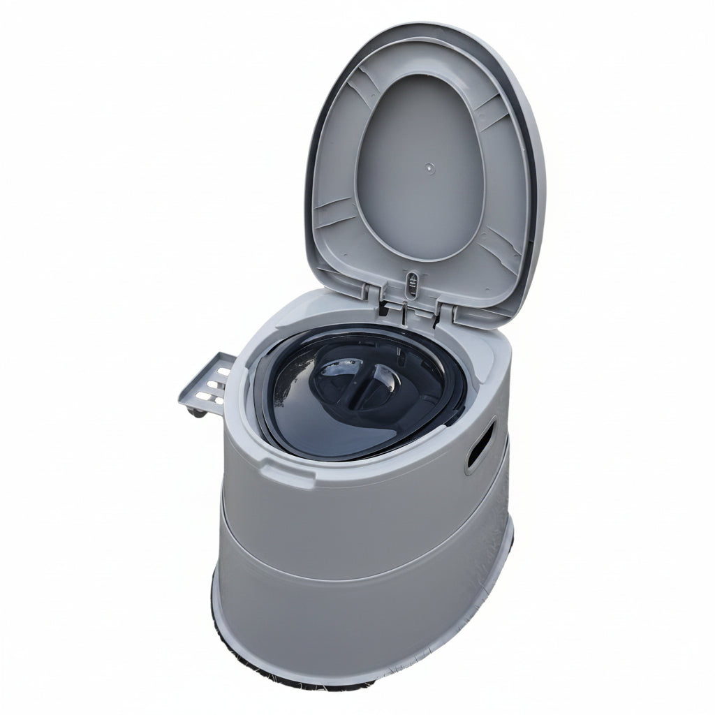 Compact Deluxe Portable Toilet for Camping & Travel - Portable Showers & Privacy Enclosures at Dealshubindia
