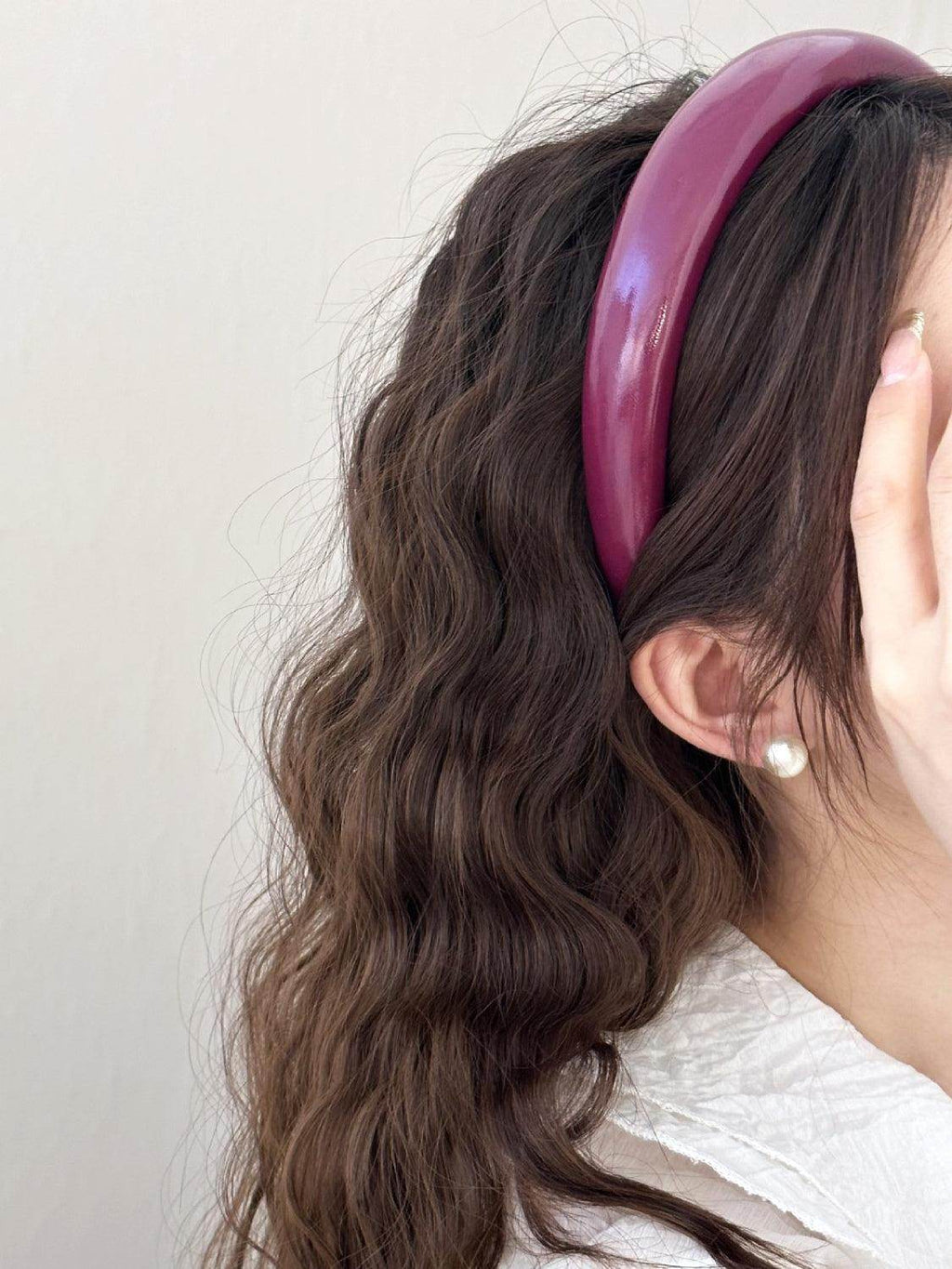 PU Leather Wide Headband for Stylish Hair Accessories