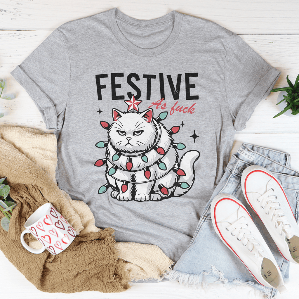 Festive As F-ck Tee