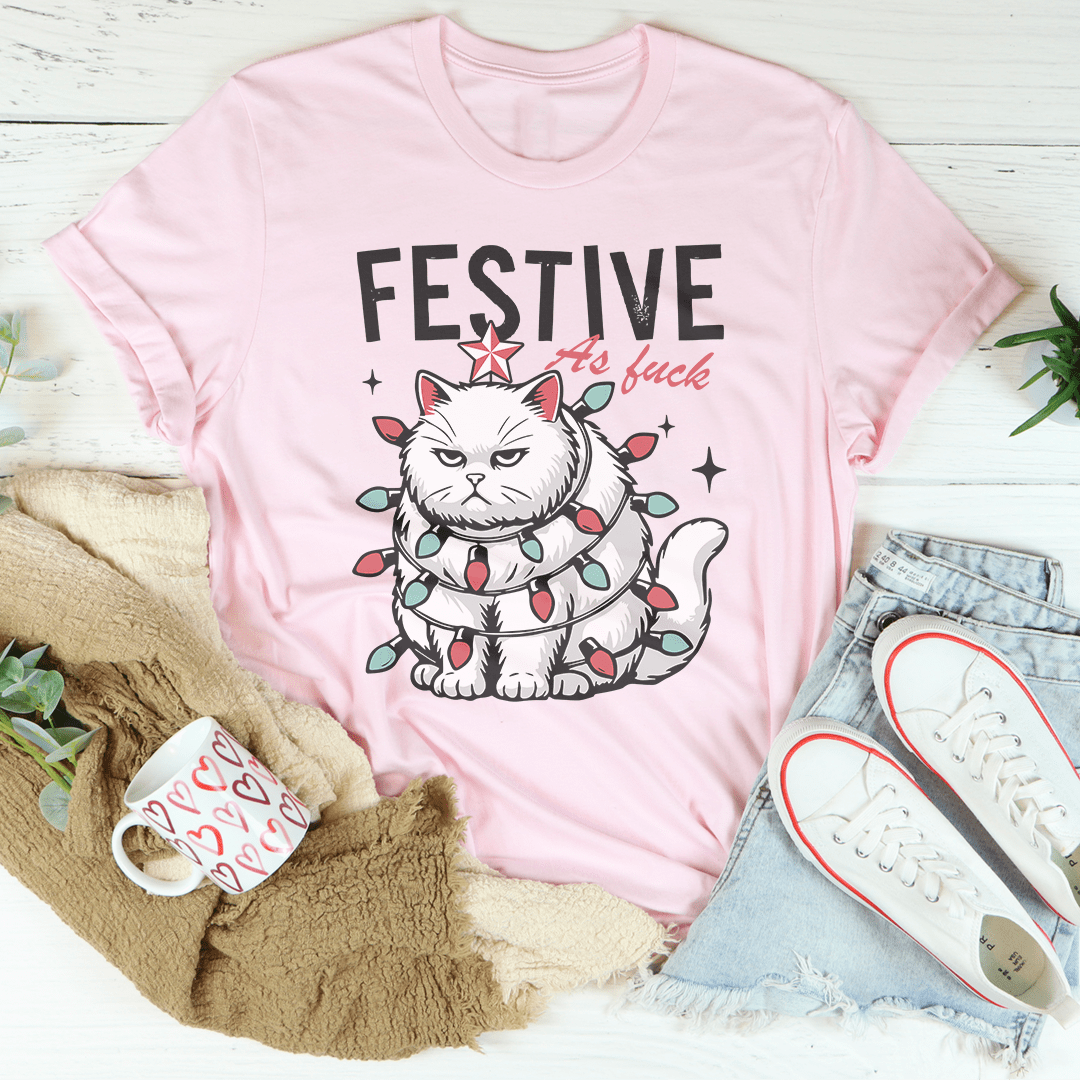Festive As F-ck Tee