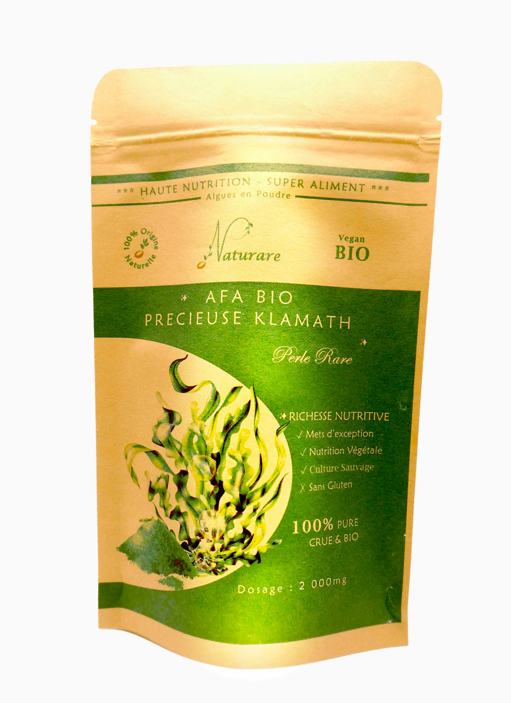 PRO - PRECIOUS KLAMATH ORGANIC 2000mg - High Nutrition Food Supplement