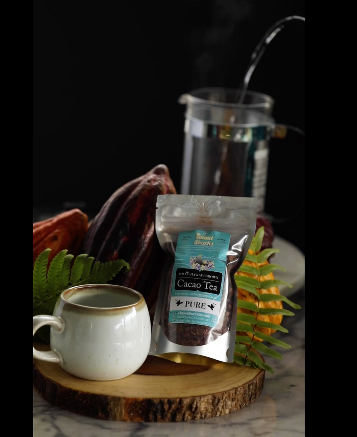 Wholesale 100% Pure Hawaiian Cacao Tea (bulk)