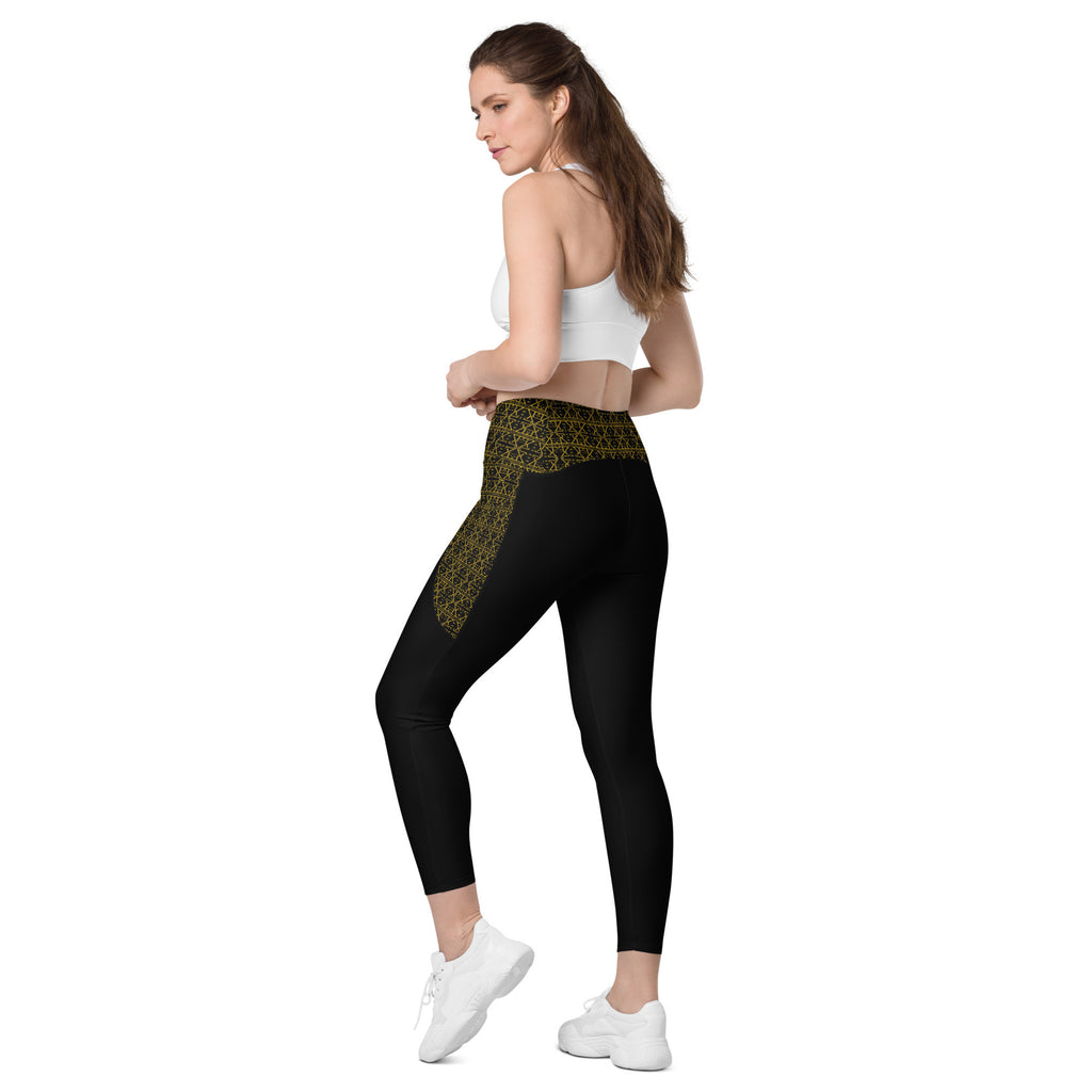 Yoga Fitness Leggings with Pockets - CASUAL WEAR at Dealshubindia