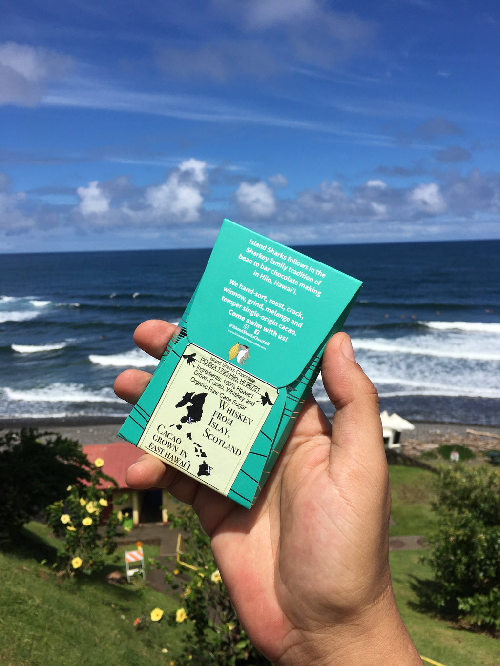 10 - Year Laphroaig Scotch-Whiskey Infused 71% Hawaiian Dark Chocolate