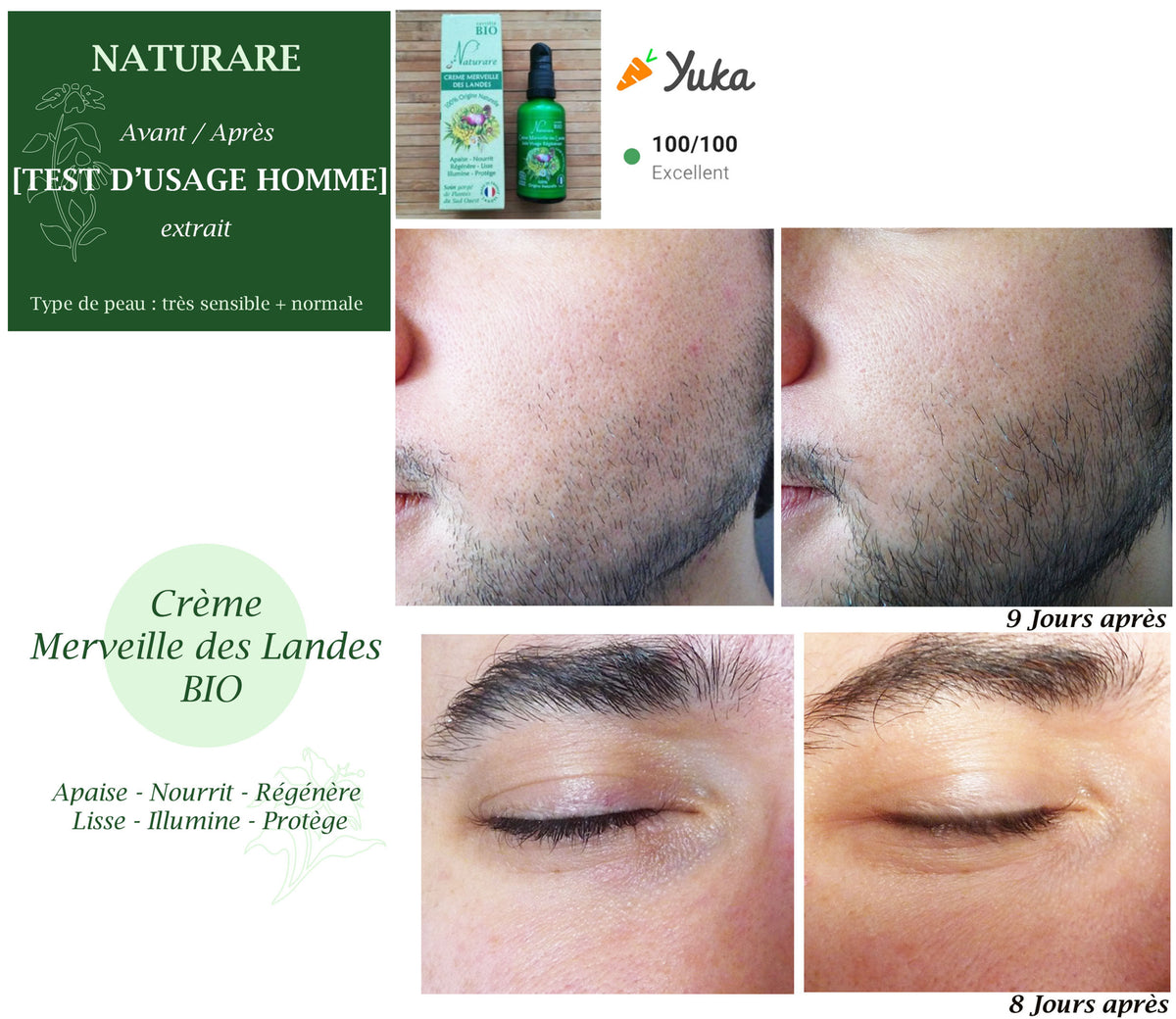 PRO - MERVEILLE DES LANDES ORGANIC - Sensitive Skin Care Complete Regeneration-12