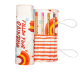 Pink Rainbow Long Pencil Case - Pencil Cases at Dealshubindia