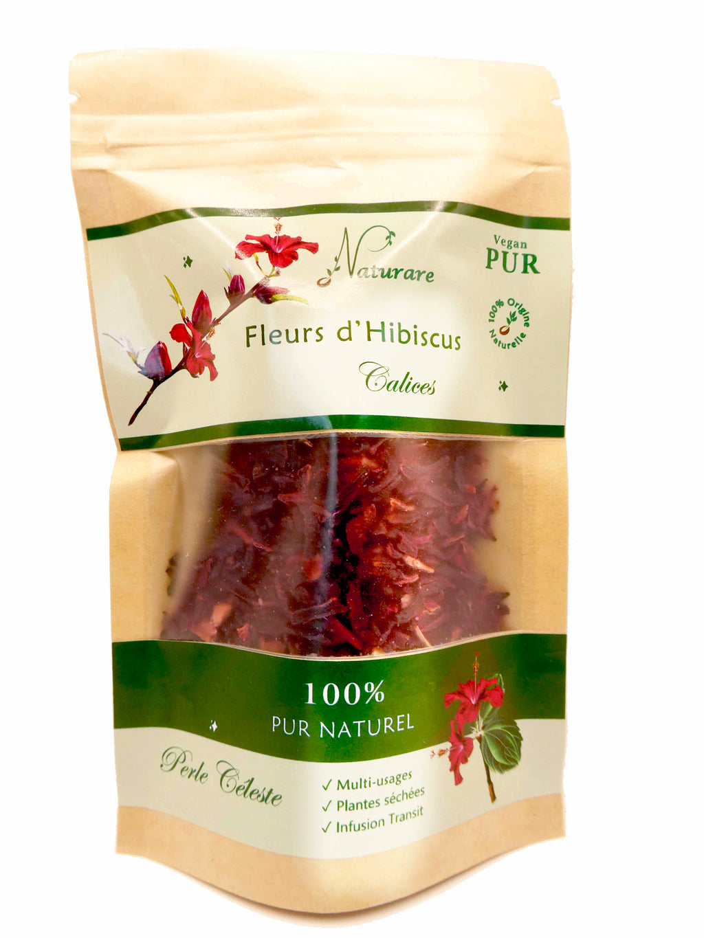 CELESTIAL PEARL - Hibiscus Flowers - Herbal Infusion