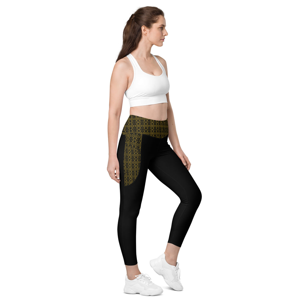 Yoga Fitness Leggings with Pockets - CASUAL WEAR at Dealshubindia