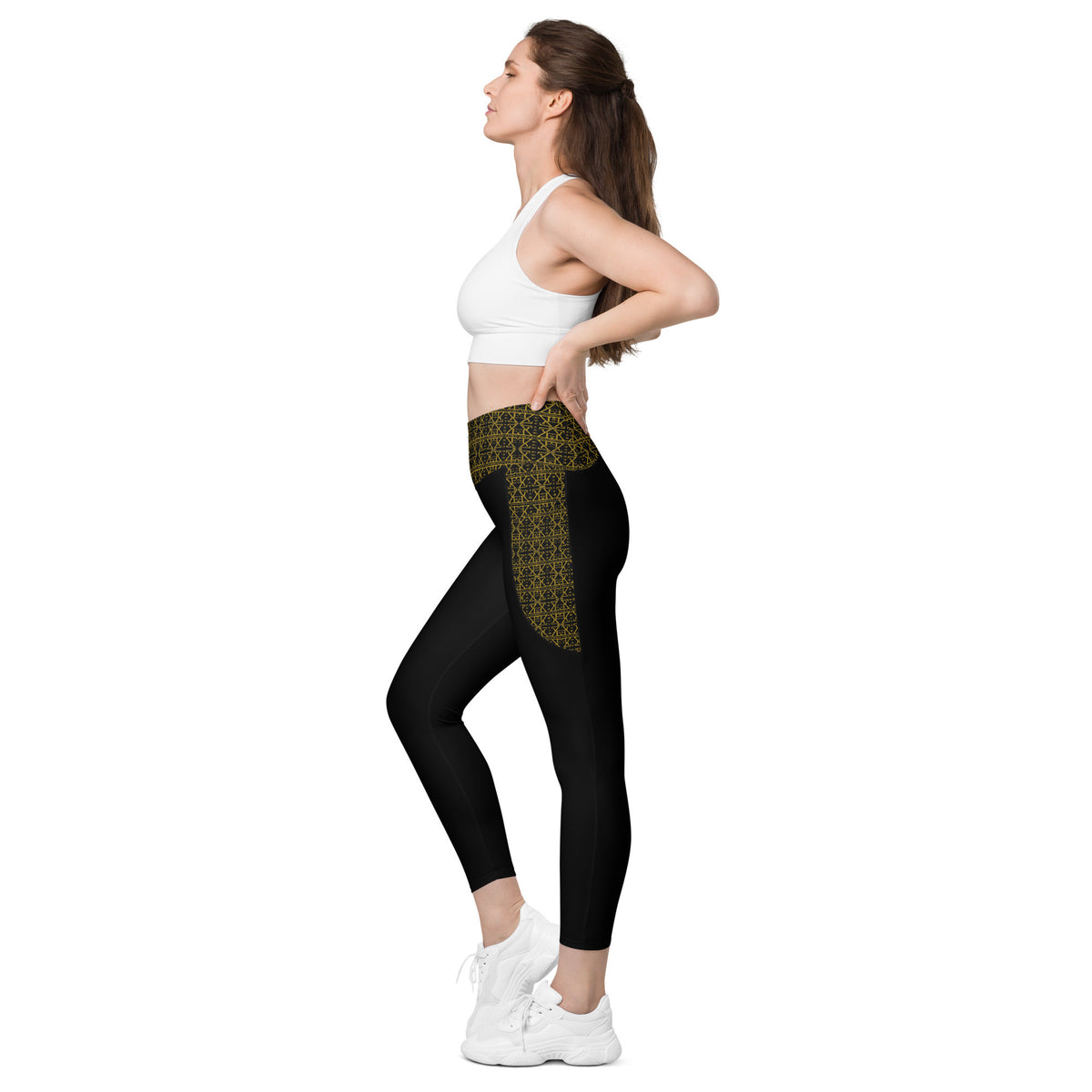 Yoga Fitness Leggings with Pockets - CASUAL WEAR at Dealshubindia