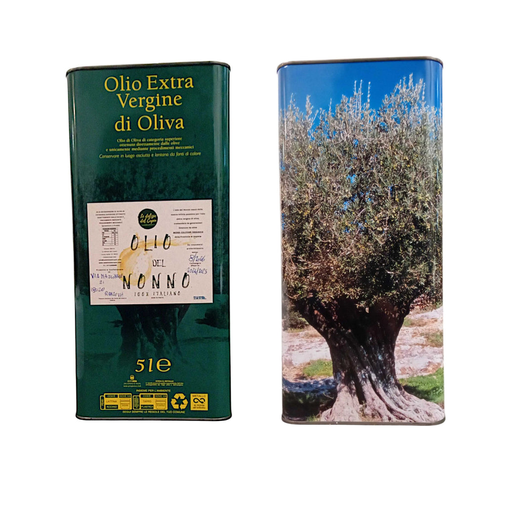 100% ITALIAN EVO Oil Monocultivar Taggiasco in Unfiltered Can-2