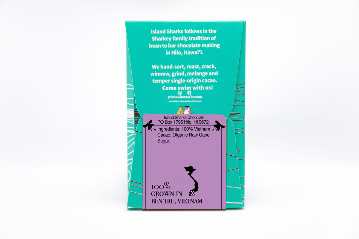 Wholesale 72% Ben Tre (Vietnam) Dark Chocolate Bars (bulk)
