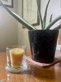 Glass votive holder -wide-0