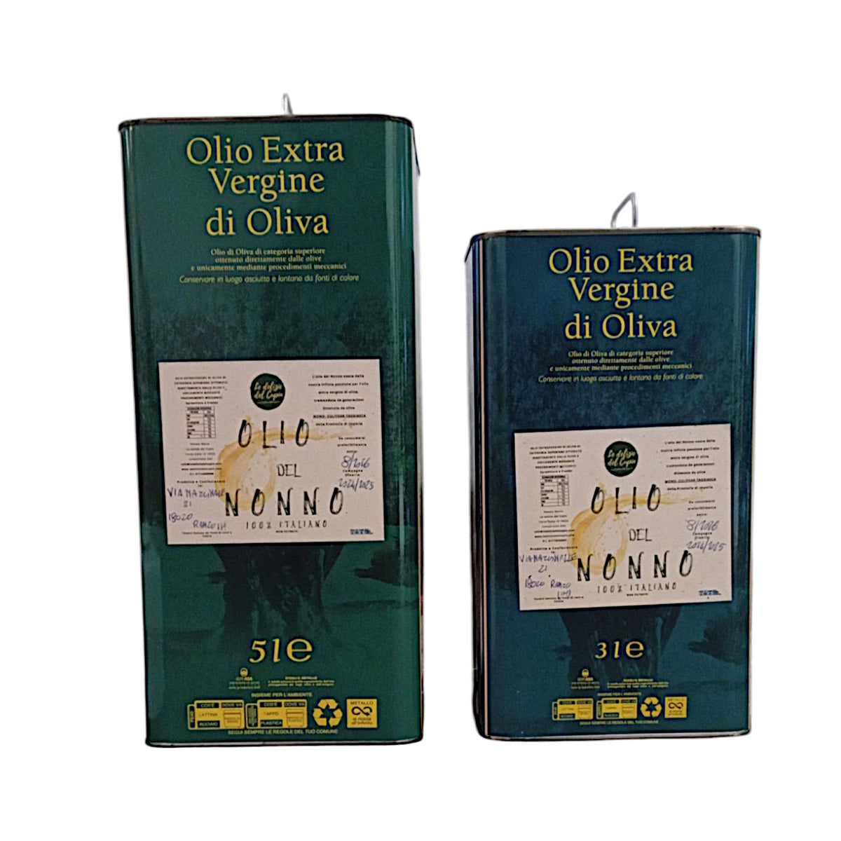 100% ITALIAN EVO Oil Monocultivar Taggiasco in Unfiltered Can-1