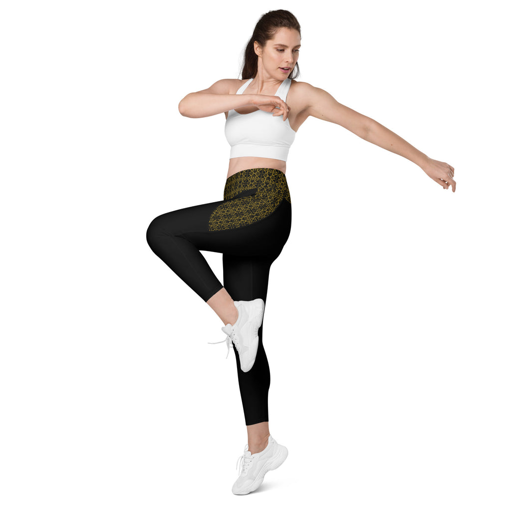 Yoga Fitness Leggings with Pockets - CASUAL WEAR at Dealshubindia
