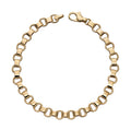 Elements Gold Circle Link Bracelet-0