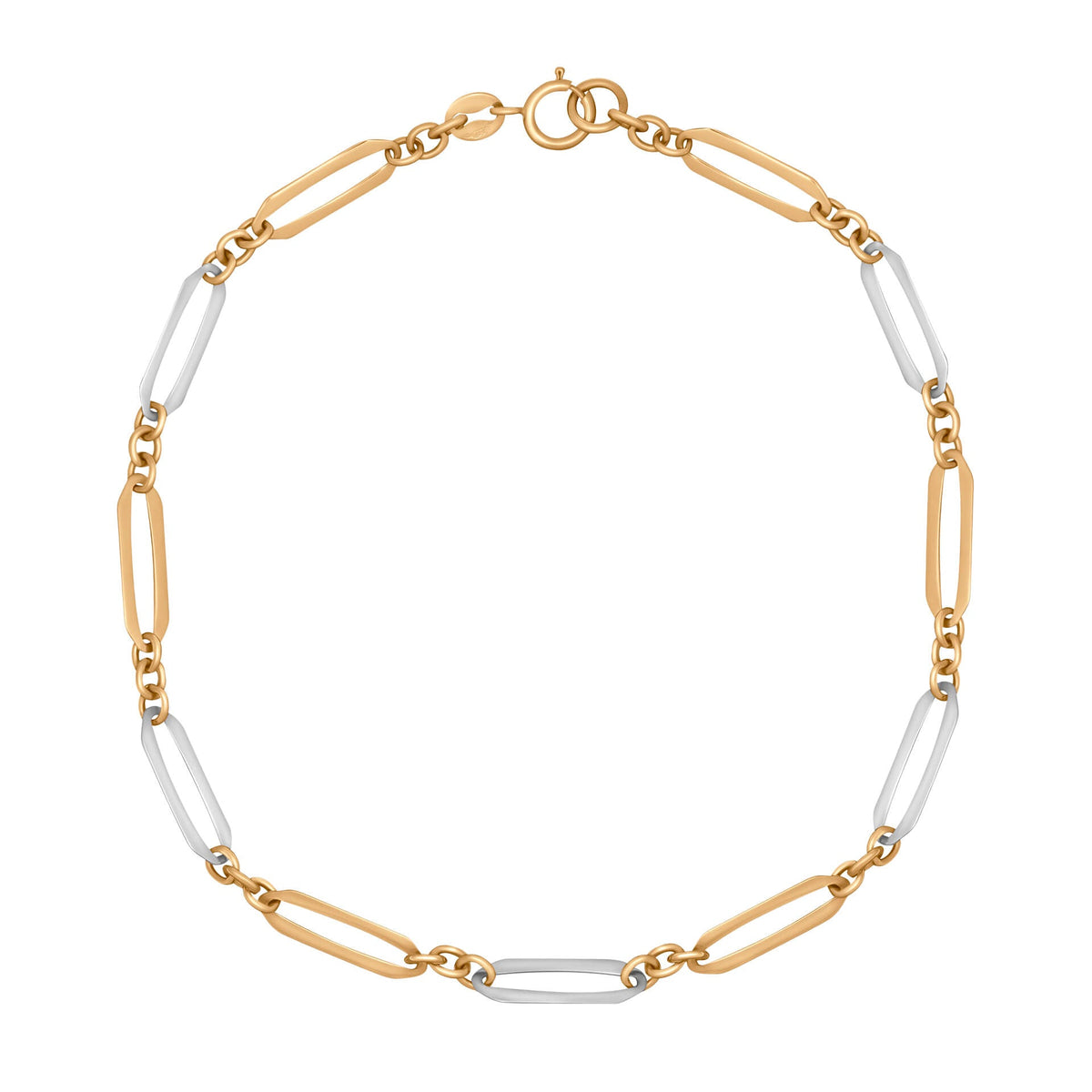 Elements Gold Elongated Link Bracelet-0