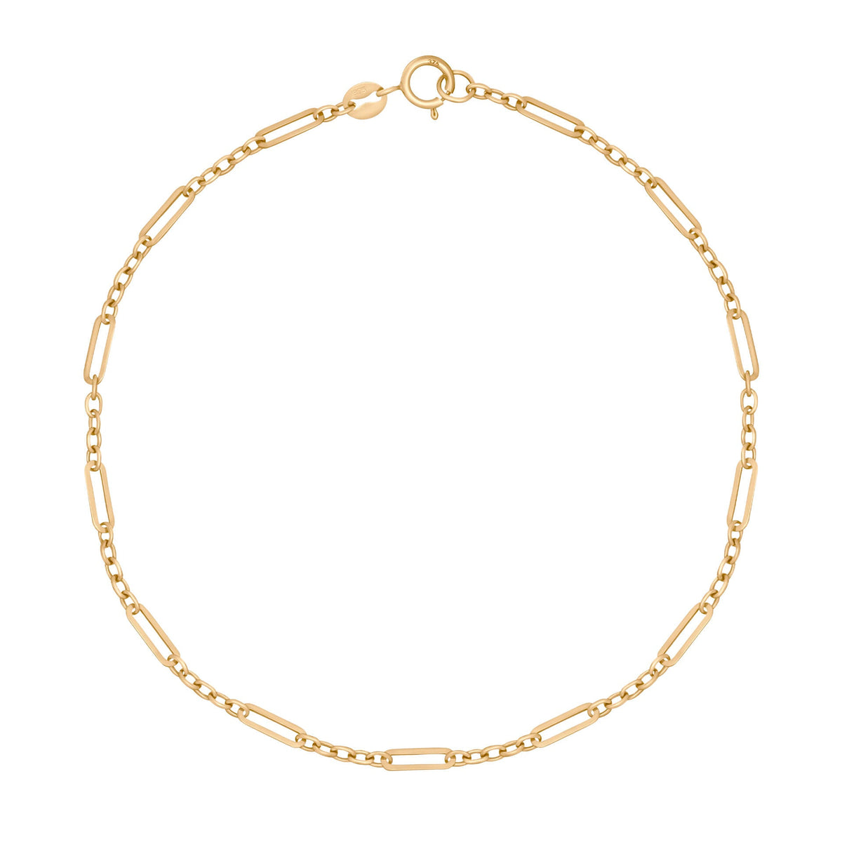 Elements Gold Mixed Length Link Bracelet-4