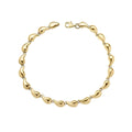 Elements Gold Organic Droplet Tennis Bracelet-0