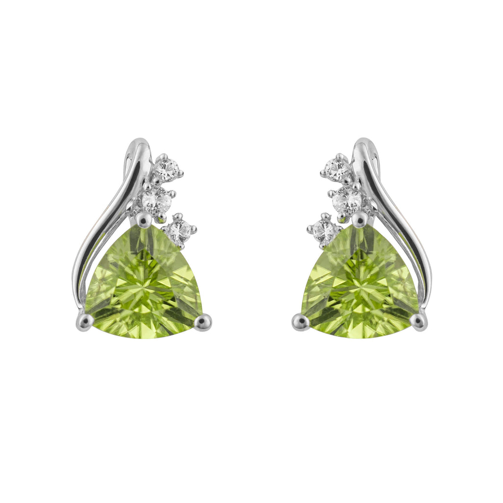 Elements Gold Trillion Semi-Precious Stud Earrings-0