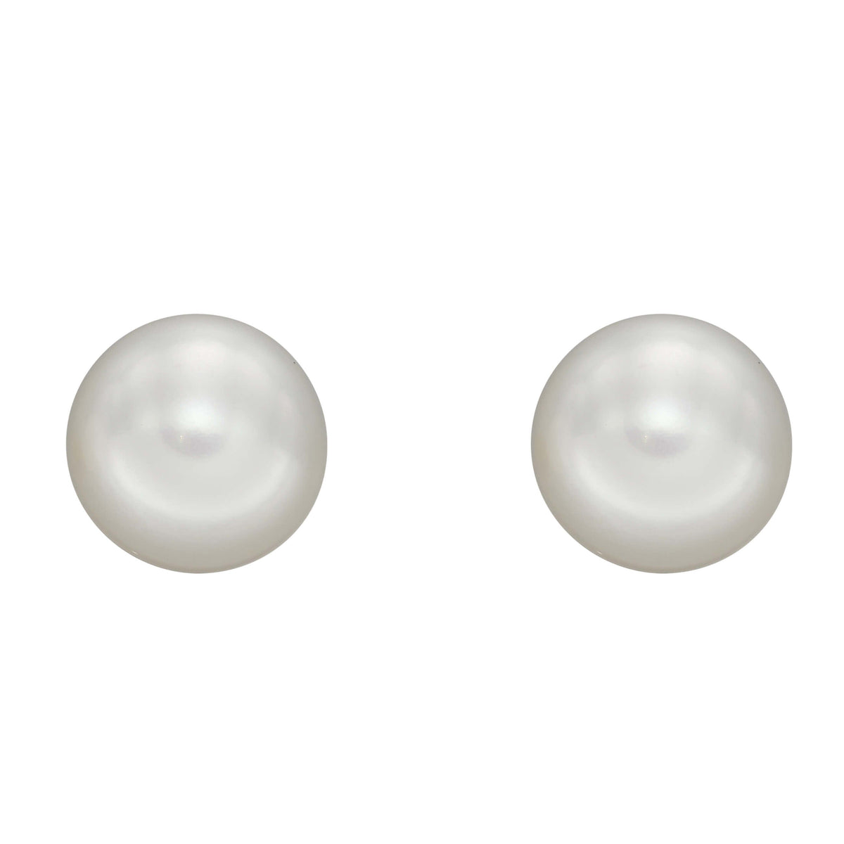 Elements Gold Pearl Stud Earrings-0