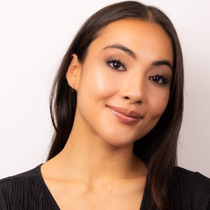 Elements Gold 10mm Hoop Earrings-2