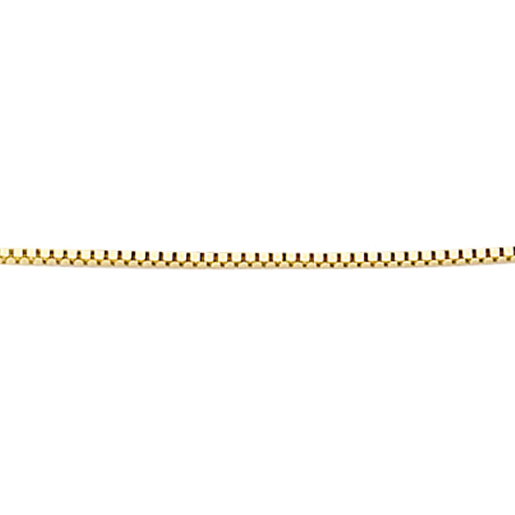 Elements Gold Venetian Box Chain 41cm-46cm-4