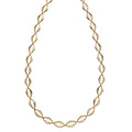 Elements Gold Open Eye Link Necklace-0