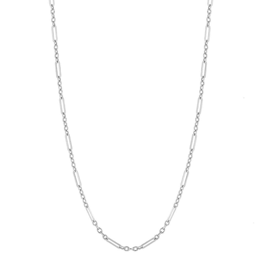 Elements Gold Mixed Length Link Chain Necklace-0