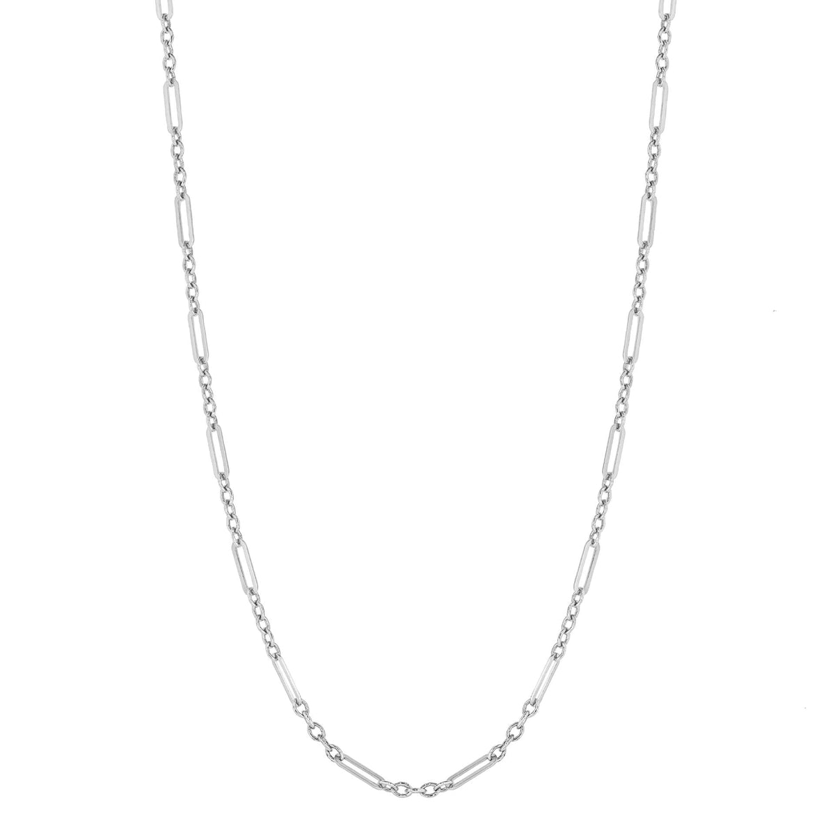 Elements Gold Mixed Length Link Chain Necklace-0