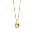 Elements Gold Plain Teardrop Necklace-0