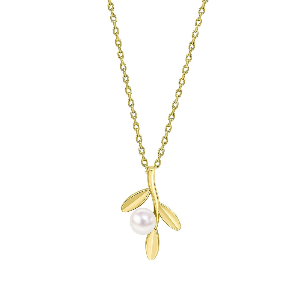 Elements Gold Willow Necklace-0