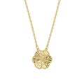 Elements Gold English Rose Necklace-0