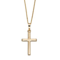 Elements Gold Medium Cross Pendant-0