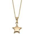 Elements Gold Small Star Pendant-0