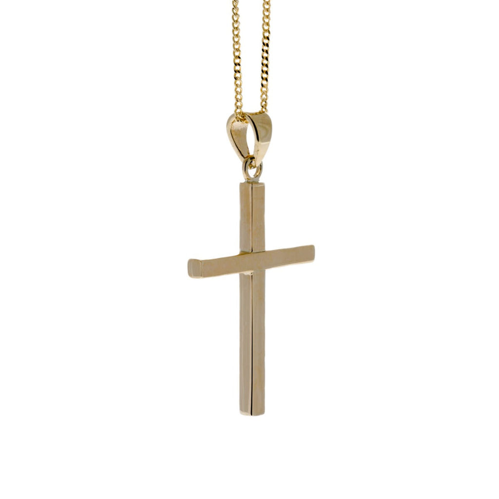 Elements Gold Large Cross Pendant-2