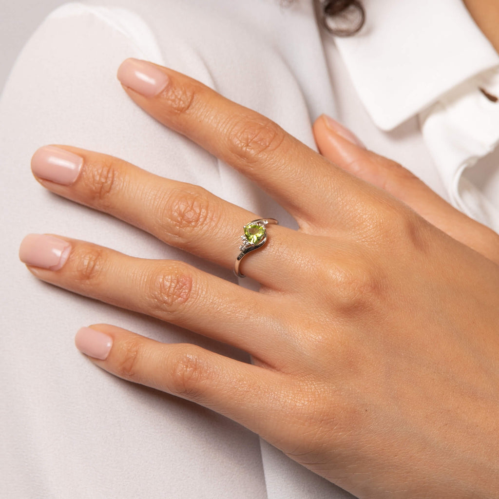 Elements Gold Trillion Semi-Precious Ring-1