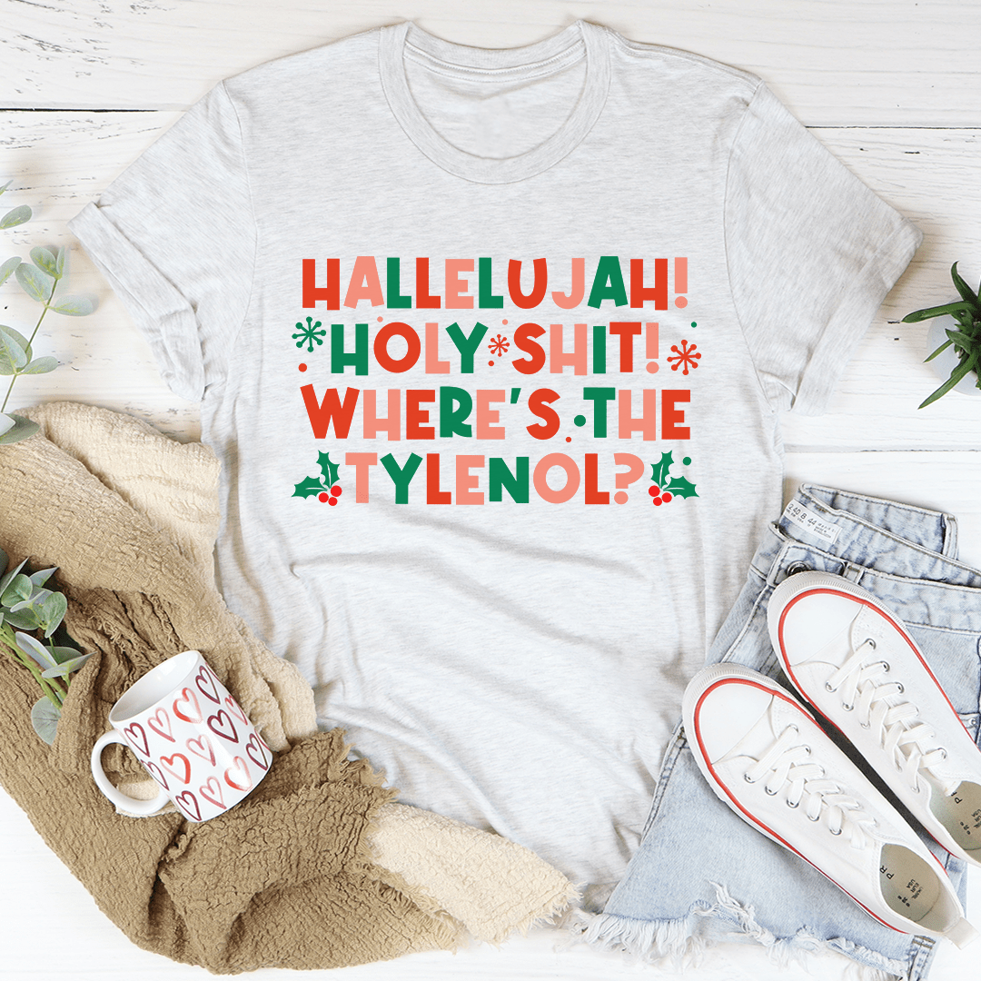 Hallelujah Christmas Tee - T-SHIRT at Dealshubindia