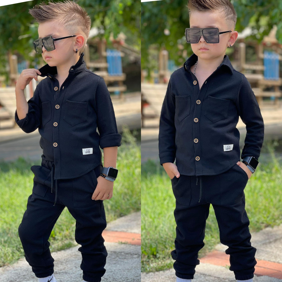 Fine Wine Stylish Boys Cotton Set - Casual Boys at Dealshubindia