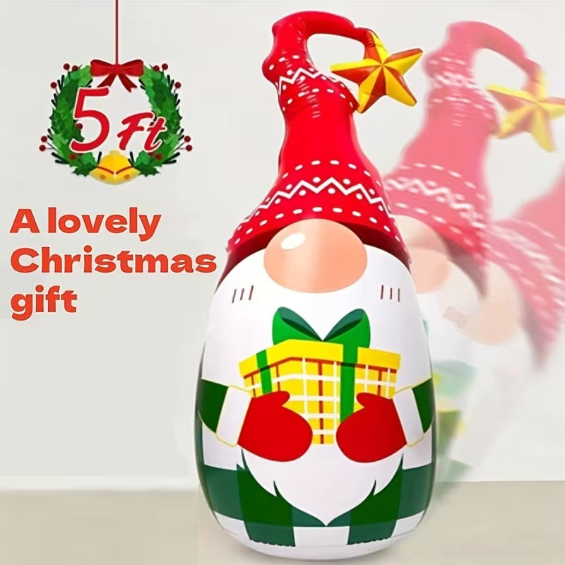 Inflatable Christmas Gnome Decoration - Christmas at Dealshubindia