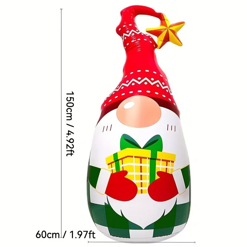 Inflatable Christmas Gnome Decoration - Christmas at Dealshubindia