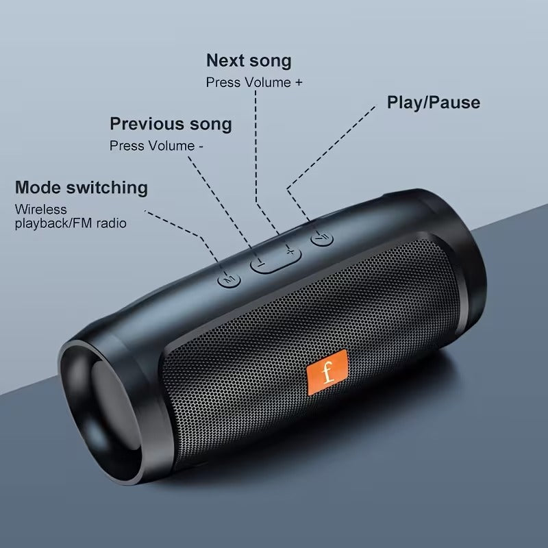 Wireless Speaker Dual Subwoofer Home Car - Speakers at Dealshubindia