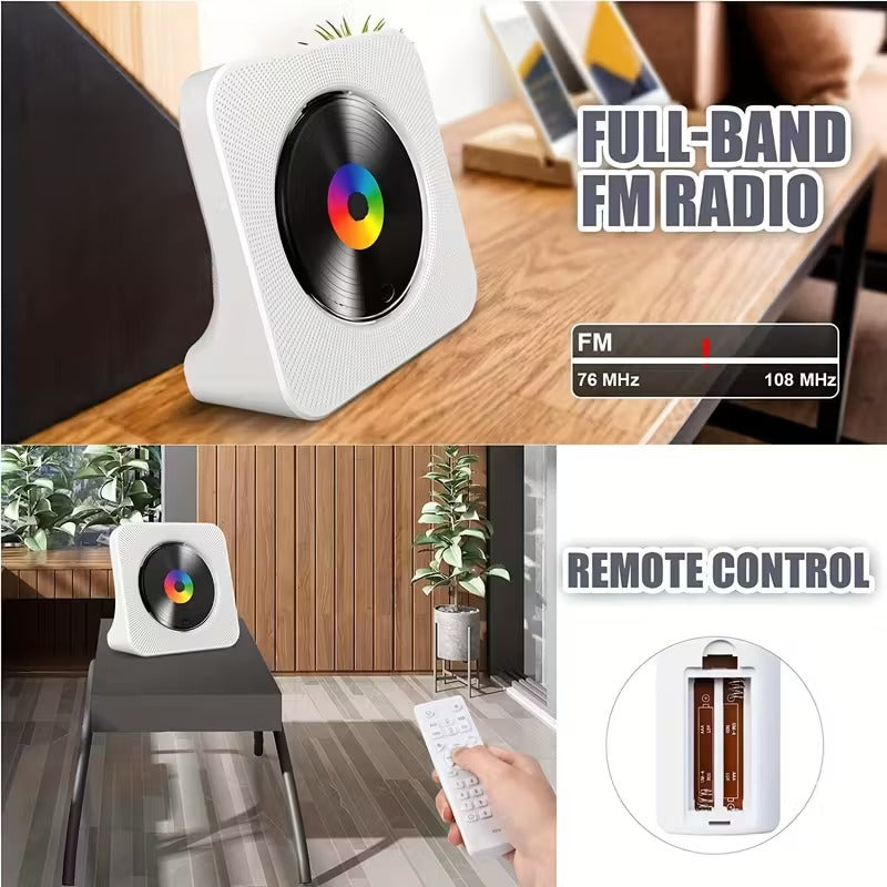 Portable CD Boombox with USB and FM Radio - Speakers at Dealshubindia