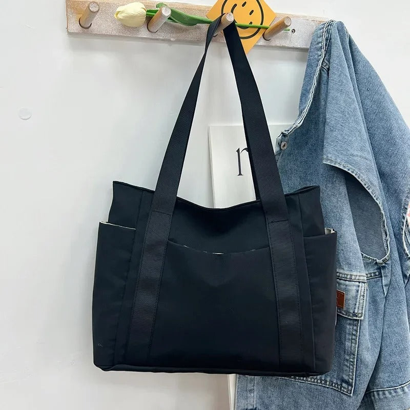 Nylon Shoulder Tote Bag for Women - n/a at Dealshubindia