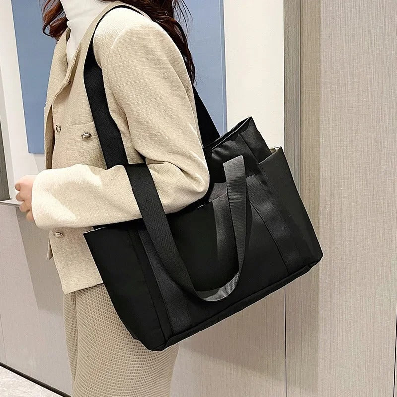 Nylon Shoulder Tote Bag for Women - n/a at Dealshubindia